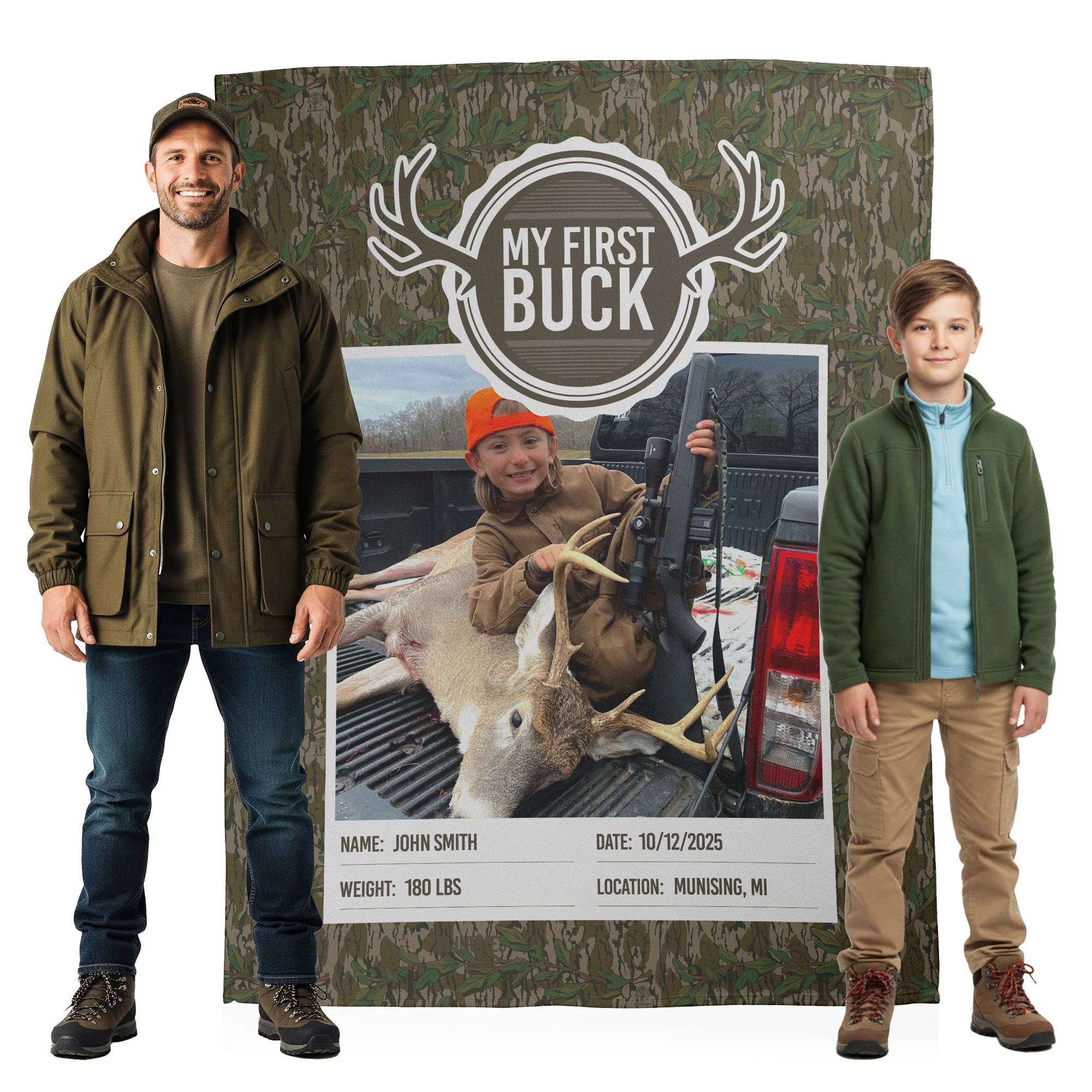 Mossy Oak® Camo Blankets